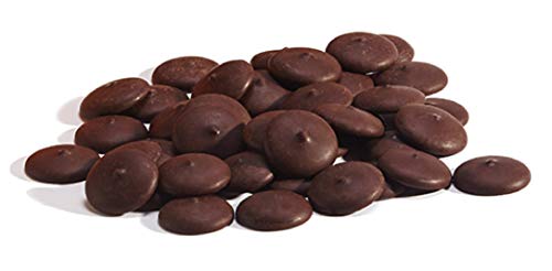 PINK SUN Chocolate sin Azúcar Orgánico 500g (o 1 kg) 100% Masa de Cacao Para Cocinar Sólidos Puro Bio en Forma de Botón Pasta de Perú Organic Unsweetened Chocolate Buttons