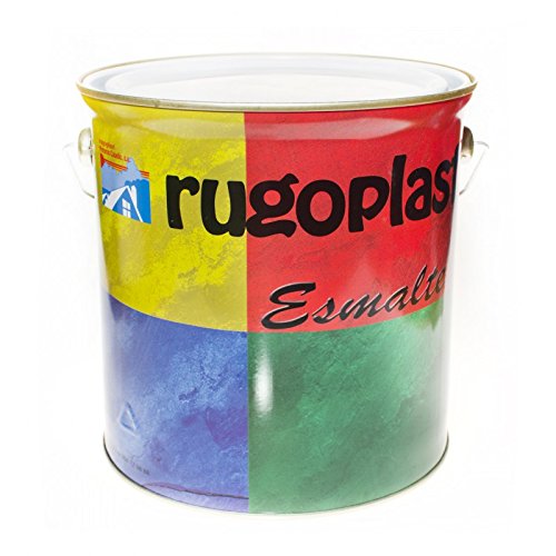 Pintura esmalte sintético de alta calidad ideal para pintar hierros, rejas, portones, puertas, ventanas, madera... Brillante / Satinado / Mate / Forja / Aluminio Plata / Metalizado Varios Colores (4L, Ocre Brillo) Envío GRATIS 24 h.