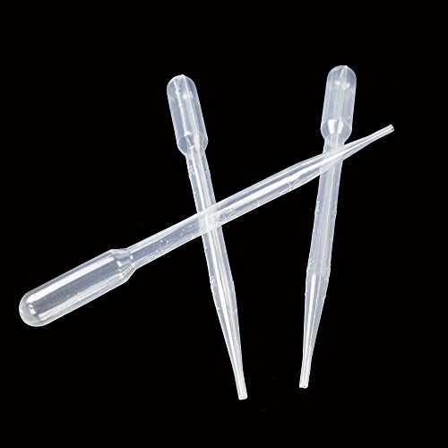 Pipetas 200 unidades 3ml Desechables Plastico Transparente Pipetas con Escala