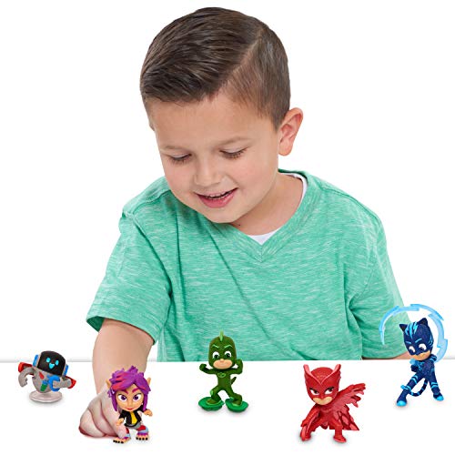 PJ Masks- Pack 5 Figuras (Bandai 24686)