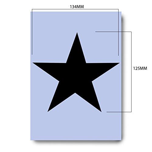 Plantella Estrella STAR A5 STENCIL PARA DECORACION PINTADA…