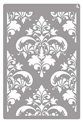 Plantilla Stencil St-18 Damasco 20X30 CM La Pajarita Especial Para Chalk Paint y Pintura Tela