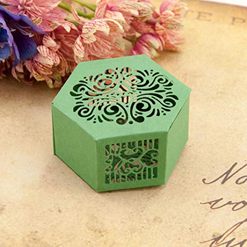 Plantillas de corte de Mothcattl, caja hexagonal, troqueles de corte de metal, para hacer tarjetas, estarcido, bricolaje, álbumes, tarjetas de papel, decoración de manualidades