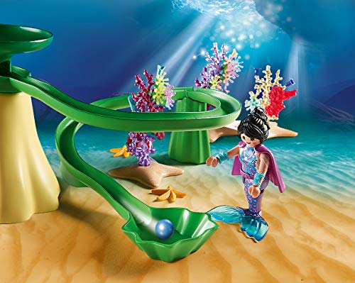 Playmobil 70094 Magic Cala de Sirenas con Cúpula Iluminada, A partir de 4 años, Multicolor