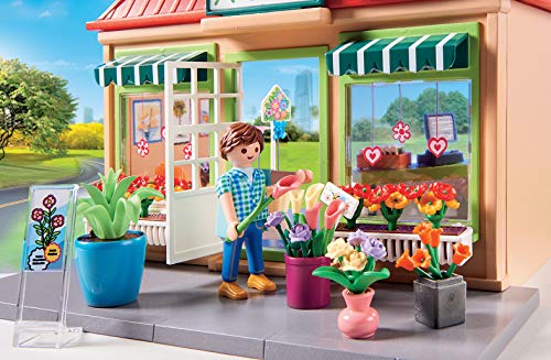 PLAYMOBIL City Life Mi Floristería, A partir de 4 años (70016)