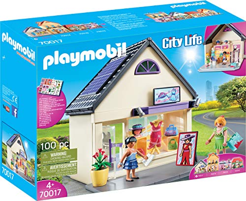 PLAYMOBIL City Life Mi Tienda de Moda, A partir de 4 años (70017) , color/modelo surtido