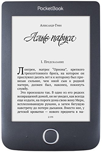 Pocketbook Basic 3 lectore de e-book 8 GB Wifi Negro - E-Reader (15,2 cm (6"), E Ink Carta, 800 x 600 Pixeles, 8 GB)