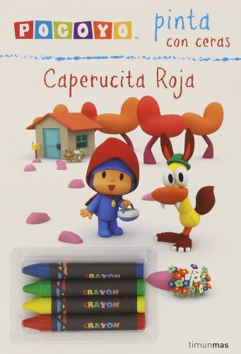 Pocoyó pinta con ceras. Caperucita roja (Cuentos y actividades)