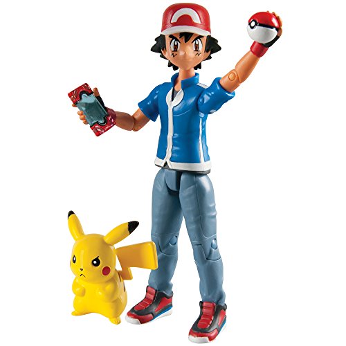 Pokemon Pack de 2 Figuras Ash & Pikachu