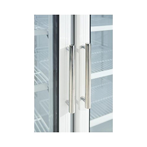 Polar CD984 cristal doble puerta pantalla frigorífico, 944 L