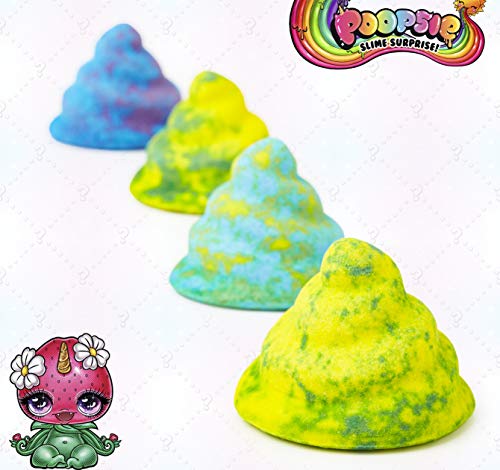 Poopsie Slime Surprise Unicornio Bolsa Sorpresa de Bombas de Baño para Niñas, Incluye 10 Bombas Baño Efervescentes, Divertidas Bolas de Arcoiris Perfumadas, Regalos Unicornios para Niños