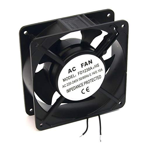 powergreen RAC-00002-ST - Ventilador para Armario Rack, 12 cm