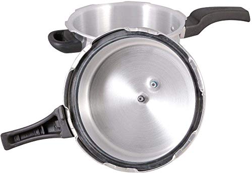 Prestige 57059 - Olla a presión de Aluminio, 6 l, Color Plateado