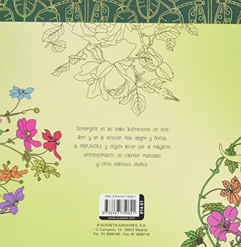 Primavera. Un Libro para Colorear (Mandalas de las estaciones)