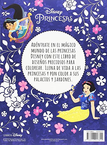 Princesas. Diseños preciosos para colorear (Disney. Princesas)