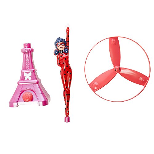 Prodigiosa: Las aventuras de Ladybug - Figura Ladybug voladora (Bandai 39735)