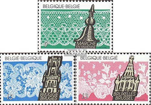 Prophila Collection Bélgica Michel.-No..: 2367-2369 (Completa.edición.) 1989 Bélgica Encaje de bolillos (Sellos para los coleccionistas)