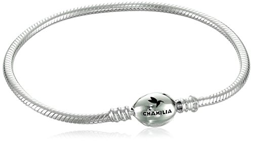 Pulsera Chamilia, de plata 925, cierre ovalado 19,1 cm (1010/0158)