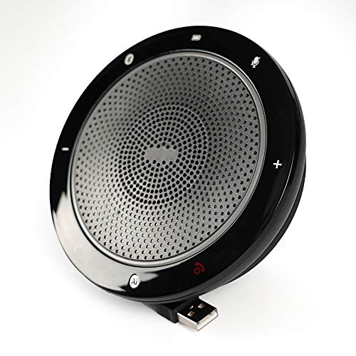 Puraten - Altavoz Bluetooth para teléfonos móviles (micrófono Omni Direction, sonido potente, USB, recargable, para Home Office y Play), No cero., como en la imagen, Tamaño libre