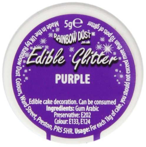 Purple Edible Glitter