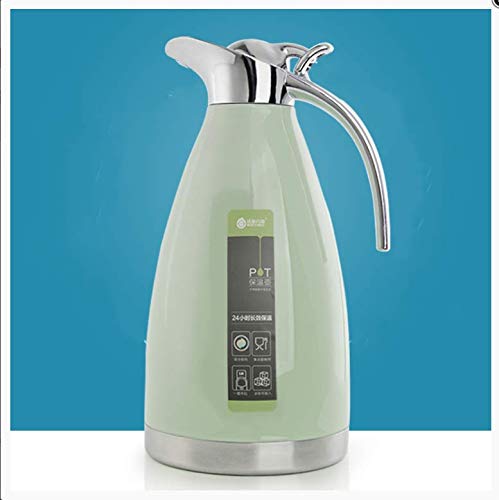 QIANGQIANG - Botella de Agua de Acero Inoxidable con Aislamiento al vacío para hervir el hogar, hervir Agua, hervidor de Agua hervidor, hervidor de Agua de Gran Capacidad, Botella de 2 litros