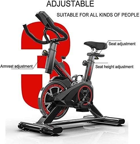 Qinmo Cubierta de Hilado Bicicleta de la Bici, Ultra silencioso Pedal de Bicicleta de pérdida de Peso for Equipo Gimnasio en casa Bicicletas Fitness Deportivo Cardio Trainer