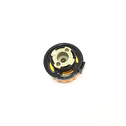 Qiuge 2 PCS al aire libre que acampa yendo Estufa de apagado automático del quemador de gas Adaptador Adaptador de Split tipo de horno convertidor Conector de cartucho del tanque del cilindro (oro) Qi