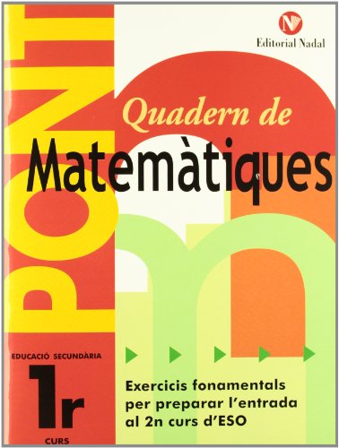Quadern Pont Matematiques 1ºeso CataluÑa
