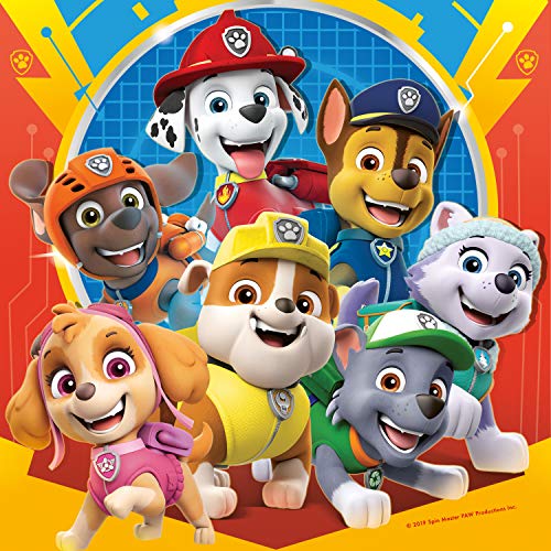 Ravensburger - Puzzle Paw Patrol, pack de 3 x 49 piezas (05048)