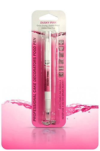 RD Rotulador de Doble Cara para Alimentos, Color Rosa Polvo