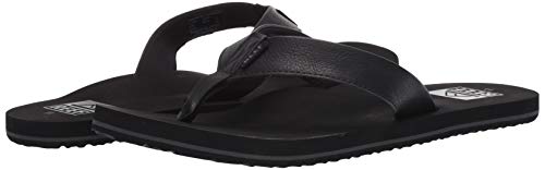 Reef Twinpin, Chanclas para Hombre, Negro/Negro, 46 EU