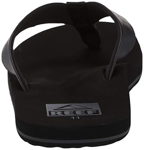 Reef Twinpin, Chanclas para Hombre, Negro/Negro, 46 EU