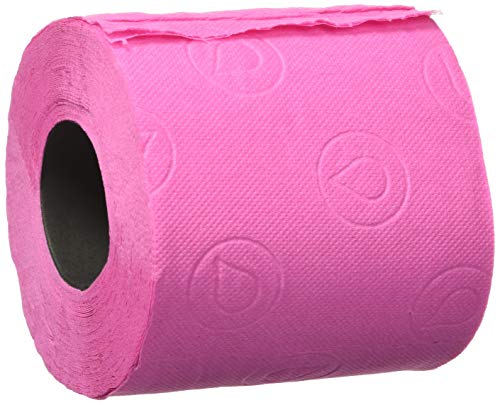 Renova Papel Higiénico, Color Fucsia - 3 Paquetes de 6 Rollos