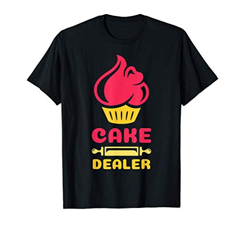 Repartidor de pasteles Rolling Pin Chef Sombrero de copa Camiseta