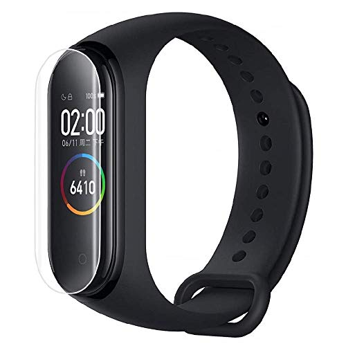 REY Protector de Pantalla para XIAOMI MI Smart Band 4, (Pack 6X)