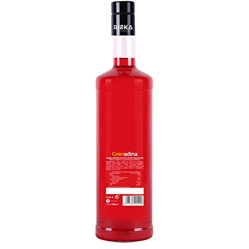 RISKA - Granadina Licor Sin Alcohol 1 Litro