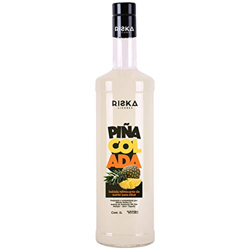 RISKA - Piña Colada Licor sin alcohol 1 Litro