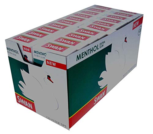 Rizla Swan - Filtros mentolados (20 paquetes)