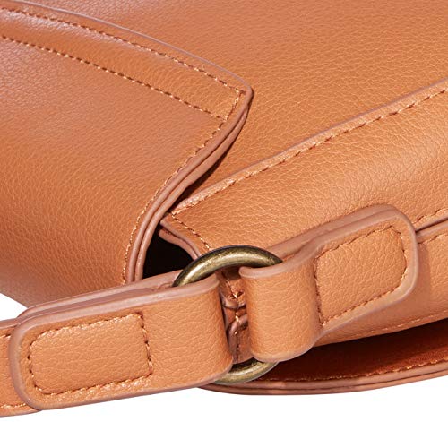 Roxy Vegan Brownie Crossbody Bag, Camel