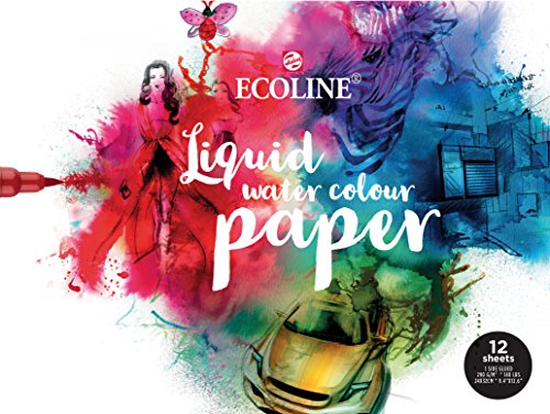 Royal Talens Ecoline Acuarela Líquida Imprimir Cojín De Papel