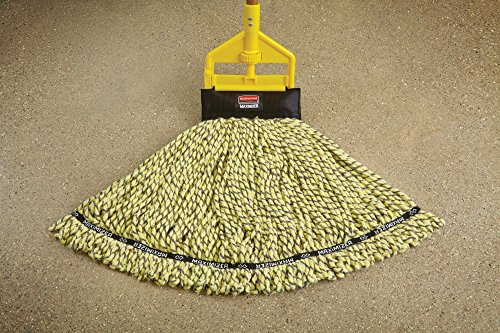 Rubbermaid Commercial Maximizer mopa, microfibra mezcla, L, amarillo, 1