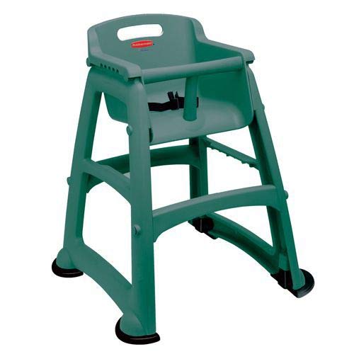 Rubbermaid Commercial Products R050835 Verde trona infantil - Silla alta (Verde, 2 puntos, 59,7 mm, 59,7 mm, 75,6 mm)