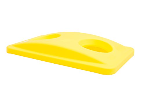 Rubbermaid Commercial Products Slim Jim FG269288 - Tapa para botellas para FG3540/FG3542, amarillo