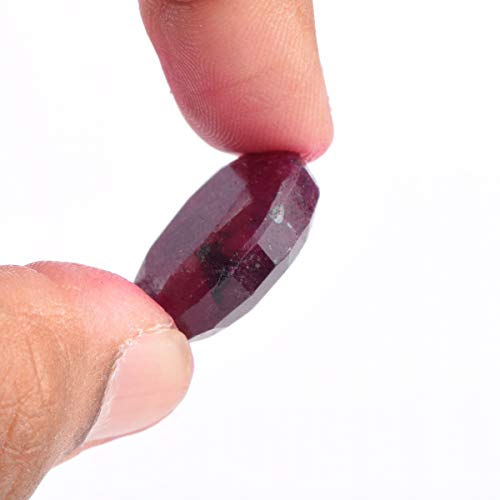 Rubí Rojo Genuino de Rubio Rojo Certificado 29.50 Ct Egl, Rubí Brillante, Piedra Suelta Rubí Oval de Forma Oval