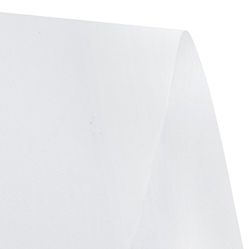 RUSPEPA Rollo De Papel Kraft Blanco - 91.4 Cm X 30 M - Papel Reciclado Perfecto Para Envoltura De Regalos, Artesanía, Empaque, Revestimiento De Pisos, Esclusa, Paquete, Mesa Corredor