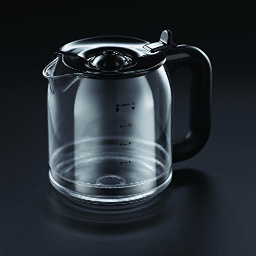 Russell Hobbs Buckingham - Cafetera de Goteo (Jarra Cafetera para 10 Tazas, 1000 W, Digital, Gris, Inox) - ref. 20680-56