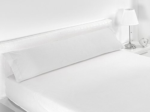 SABANALIA - Funda de Almohada Combina tamaños, Cama 135, Blanco