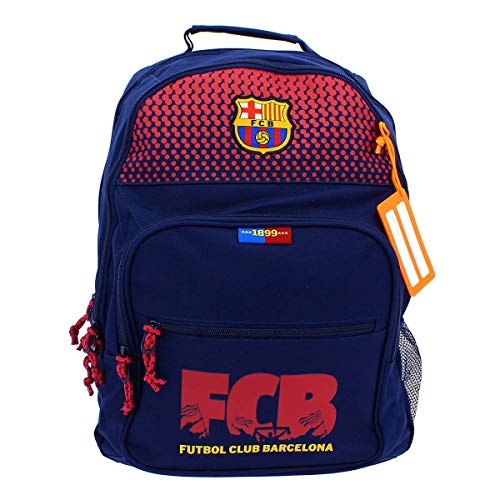 Safta Mochila F.C. Barcelona Corporativa Oficial Mochila Escolar, 320x160x420mm