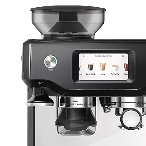 SAGE SES880BTR the Barista Touch, Cafetera espresso, Cappuccinatore, 15 Bar, negro