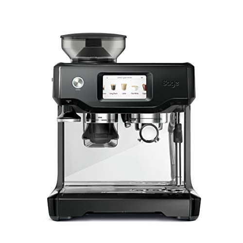 SAGE SES880BTR the Barista Touch, Cafetera espresso, Cappuccinatore, 15 Bar, negro